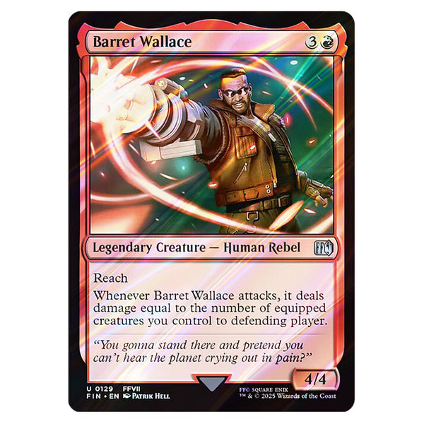 final fantasy mtg barret Magic The Gathering - Universes Beyond - Final Fantasy