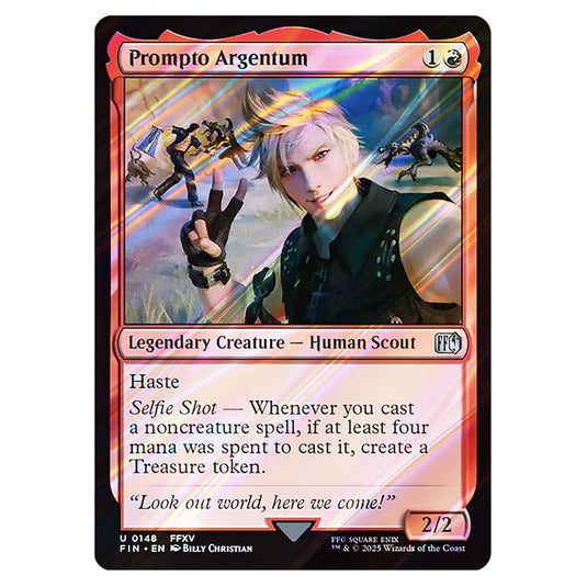 Magic The Gathering - Universes Beyond - Final Fantasy - Prompto Argen Magic The Gathering - Universes Beyond - Final Fantasy - Prompto Argen