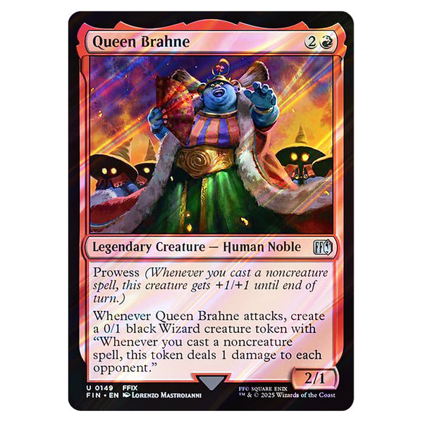 Magic The Gathering - Universes Beyond - Final Fantasy - Queen Brahne Magic The Gathering - Universes Beyond - Final Fantasy - Queen Brahne