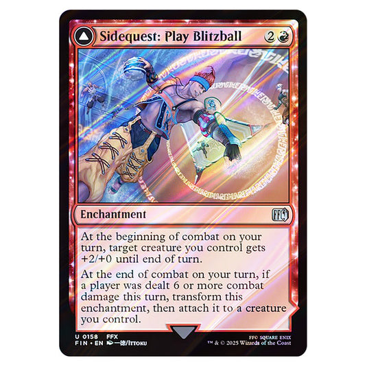 Magic The Gathering - Universes Beyond - Final Fantasy - Sidequest - P Magic The Gathering - Universes Beyond - Final Fantasy - Sidequest - P