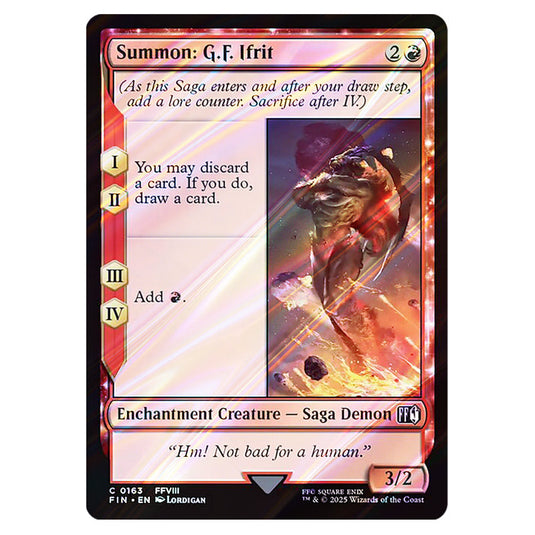 Magic The Gathering - Universes Beyond - Final Fantasy - Summon - G.F. Magic The Gathering - Universes Beyond - Final Fantasy - Summon - G.F.