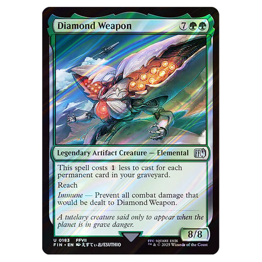 Magic The Gathering - Universes Beyond - Final Fantasy - Diamond Weapon