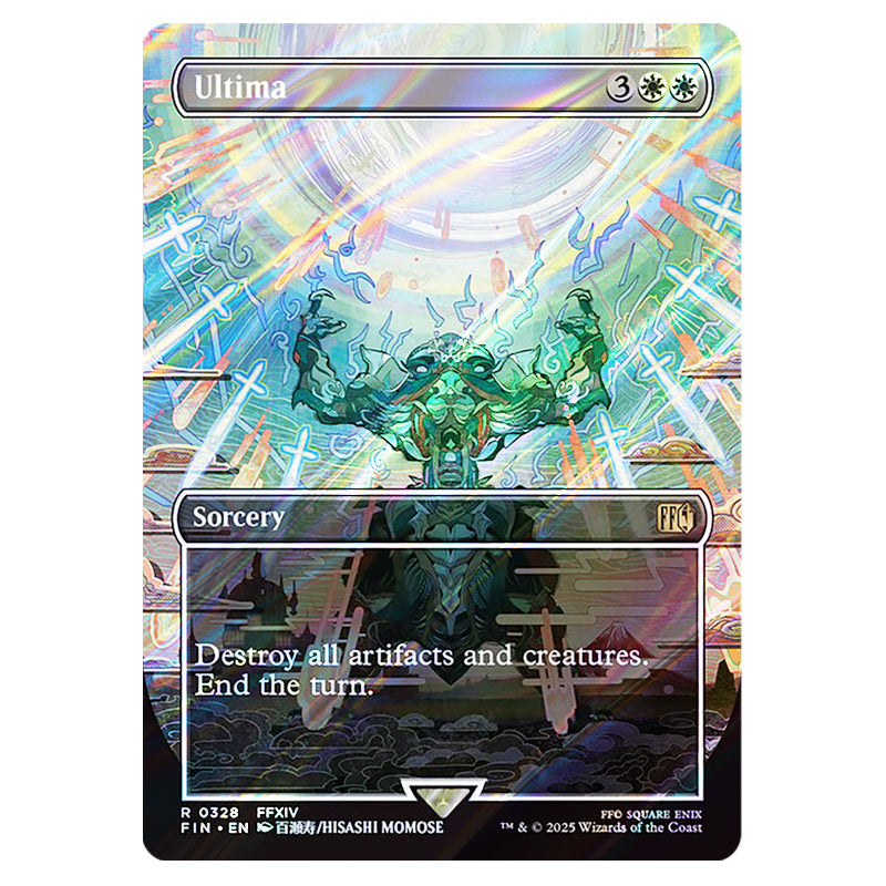Ultima Magic Card Magic The Gathering - Universes Beyond - Final Fantasy - Ultima (Borde