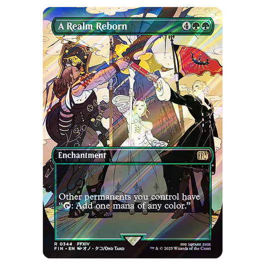 A Realm Reborn 0344 card from the Magic The Gathering set Universes Beyond - Final Fantasy