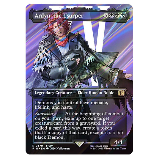 Ardyn, the Usurper 0379 card from the Magic The Gathering set Universes Beyond - Final Fantasy