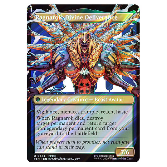 Fang, Fearless l'Cie 0381 card from the Magic The Gathering set Universes Beyond - Final Fantasy