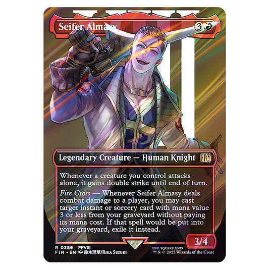 Seifer Almasy 0389 card from the Magic The Gathering set Universes Beyond - Final Fantasy