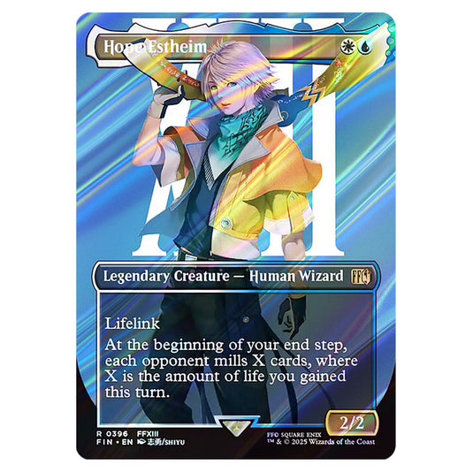 Hope Estheim 0396 card from the Magic The Gathering set Universes Beyond - Final Fantasy