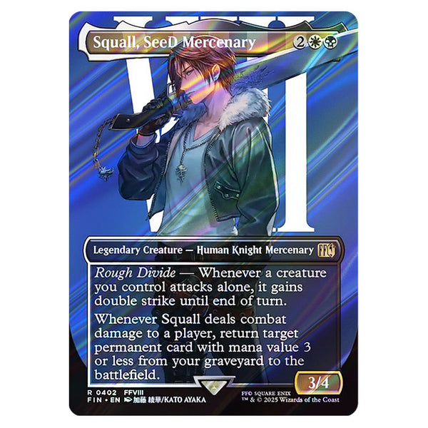 Magic The Gathering - Universes Beyond - Final Fantasy - Squall, SeeD