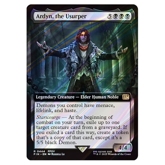 Ardyn, the Usurper 0444 card from the Magic The Gathering set Universes Beyond - Final Fantasy