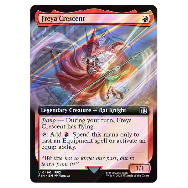 Magic The Gathering - Universes Beyond - Final Fantasy - Freya Crescent (Extended Art)