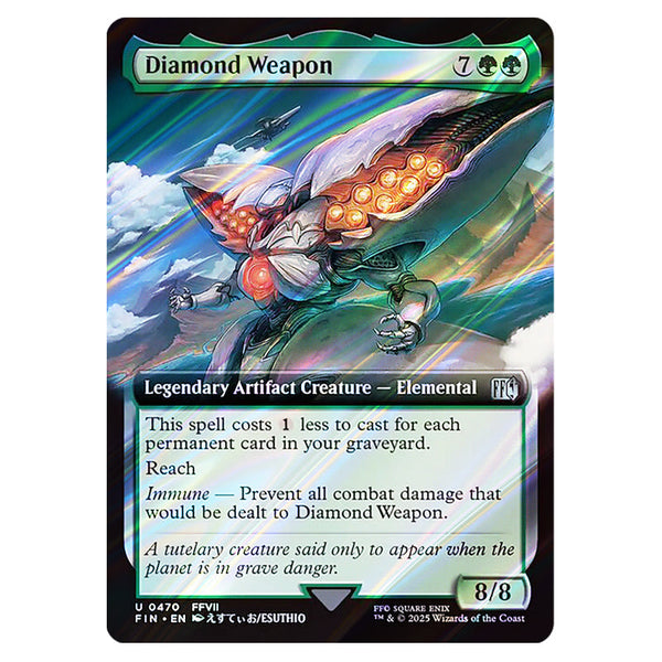 mtg final fantasy diamond weapon Magic The Gathering - Universes Beyond - Final Fantasy