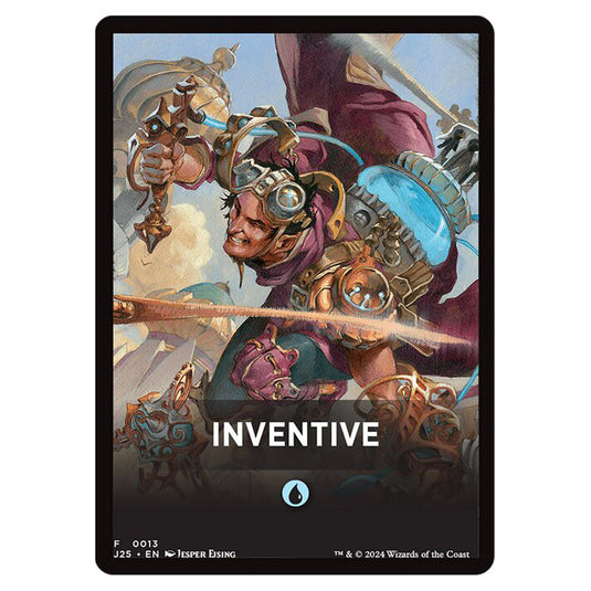 Inventive 0013 card from the Magic The Gathering set Foundations Jumpstart Front Cards