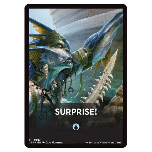 Surprise! 0017 card from the Magic The Gathering set Foundations Jumpstart Front Cards