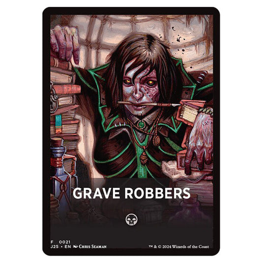 Grave Robbers 0021 card from the Magic The Gathering set Foundations Jumpstart Front Cards