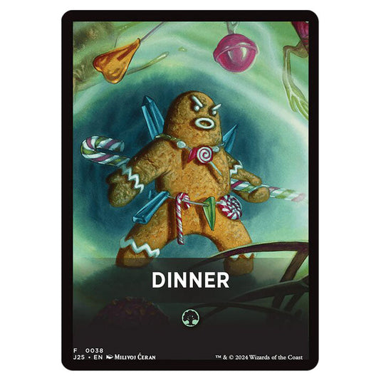 Dinner 0038 card from the Magic The Gathering set Foundations Jumpstart Front Cards