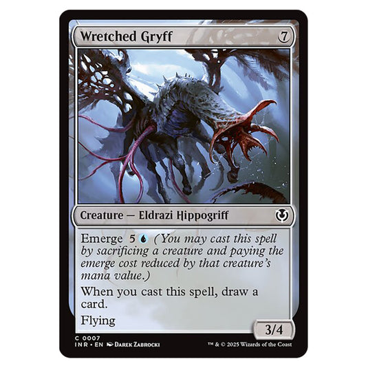 Wretched Gryff 007 card from the Magic The Gathering set Innistrad Remastered