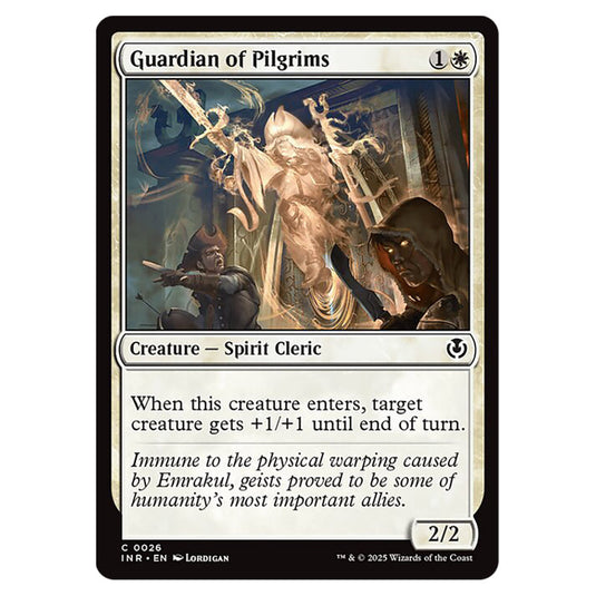 Guardian of Pilgrims 026 card from the Magic The Gathering set Innistrad Remastered