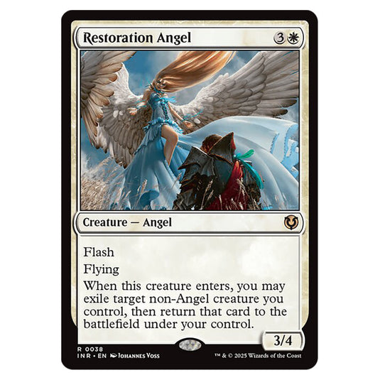 Restoration Angel 038 card from the Magic The Gathering set Innistrad Remastered