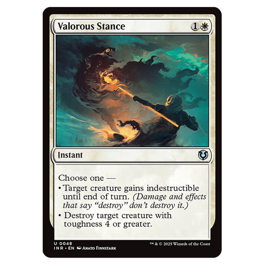 Valorous Stance 048 card from the Magic The Gathering set Innistrad Remastered