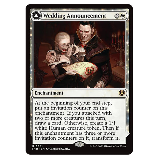 Wedding Announcement // Wedding Festivity 051 card from the Magic The Gathering set Innistrad Remastered