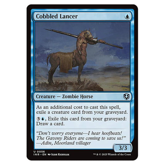 Cobbled Lancer 056 card from the Magic The Gathering set Innistrad Remastered