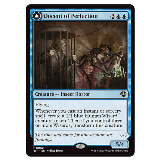 Docent of Perfection // Final Iteration 062 card from the Magic The Gathering set Innistrad Remastered