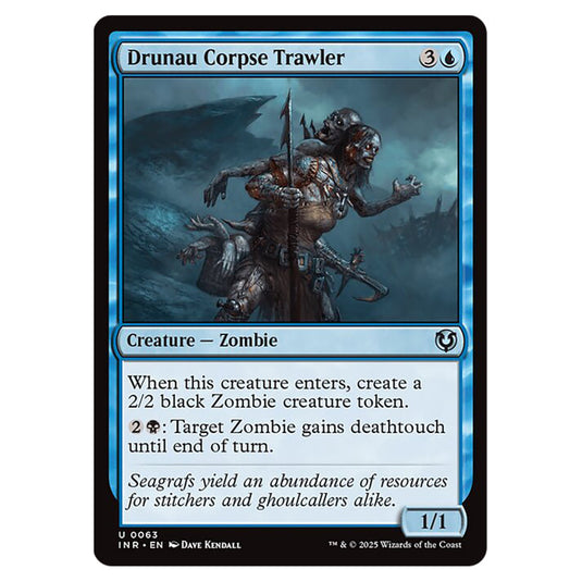 Drunau Corpse Trawler 063 card from the Magic The Gathering set Innistrad Remastered