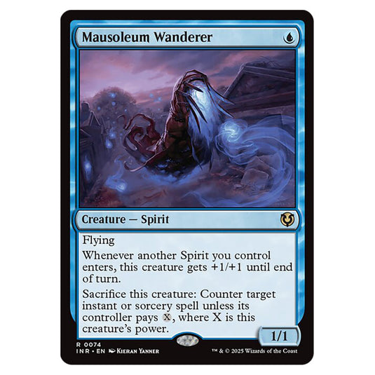 Mausoleum Wanderer 074 card from the Magic The Gathering set Innistrad Remastered