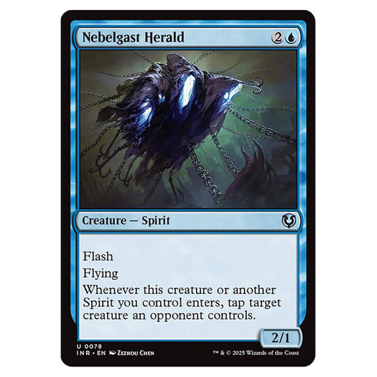 Nebelgast Herald 078 card from the Magic The Gathering set Innistrad Remastered