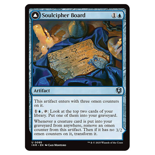 Soulcipher Board // Cipherbound Spirit 085 card from the Magic The Gathering set Innistrad Remastered