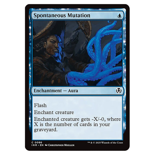 Spontaneous Mutation 086 card from the Magic The Gathering set Innistrad Remastered