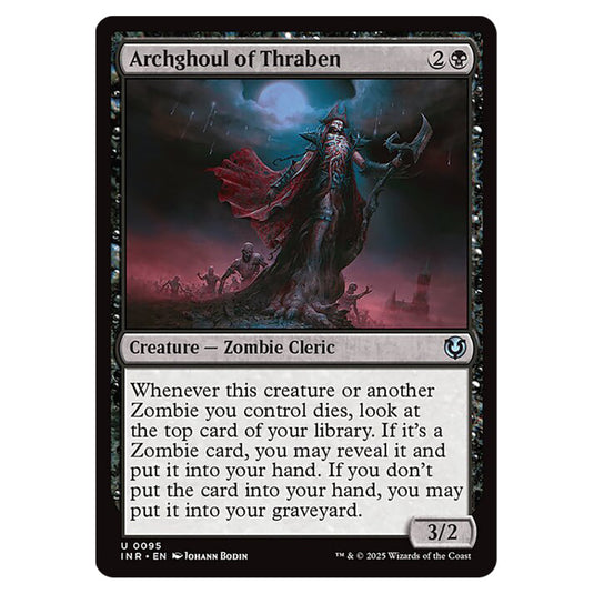 Archghoul of Thraben 095 card from the Magic The Gathering set Innistrad Remastered