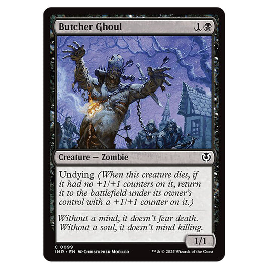 Butcher Ghoul 099 card from the Magic The Gathering set Innistrad Remastered