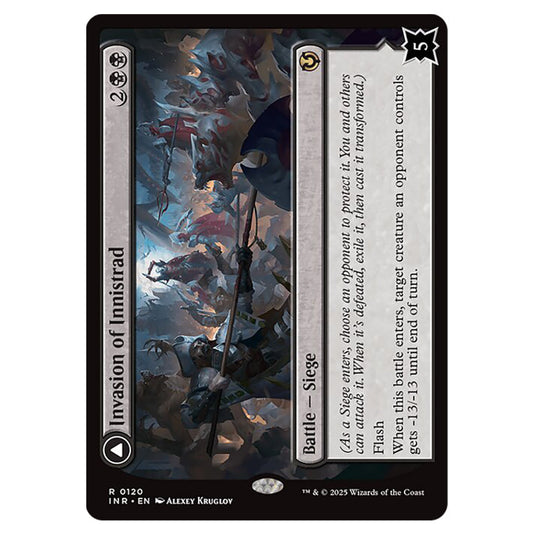 Invasion of Innistrad // Deluge of the Dead 120 card from the Magic The Gathering set Innistrad Remastered