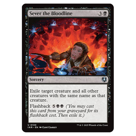 Sever the Bloodline 130 card from the Magic The Gathering set Innistrad Remastered
