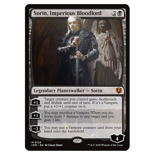 Sorin, Imperious Bloodlord 133 card from the Magic The Gathering set Innistrad Remastered