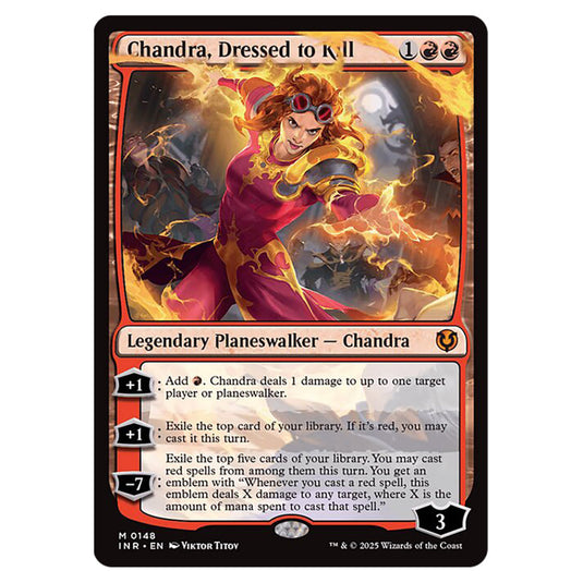 Chandra, Dressed to Kill 148 card from the Magic The Gathering set Innistrad Remastered