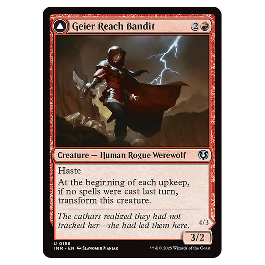Geier Reach Bandit // Vildin-Pack Alpha 156 card from the Magic The Gathering set Innistrad Remastered