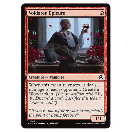 Voldaren Epicure 182 card from the Magic The Gathering set Innistrad Remastered