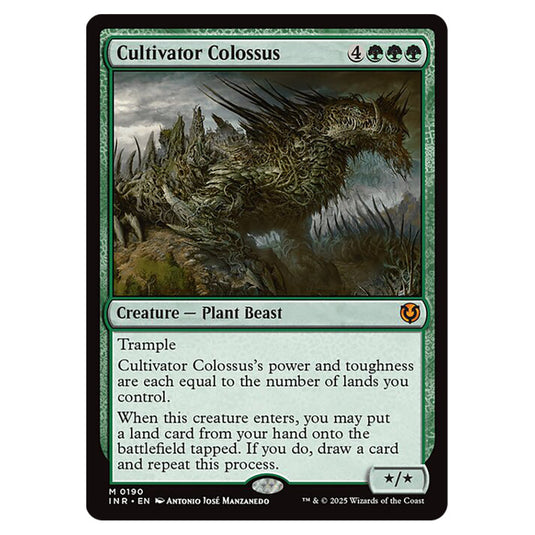 Cultivator Colossus 190 card from the Magic The Gathering set Innistrad Remastered
