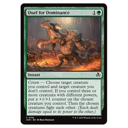 Duel for Dominance 192 card from the Magic The Gathering set Innistrad Remastered