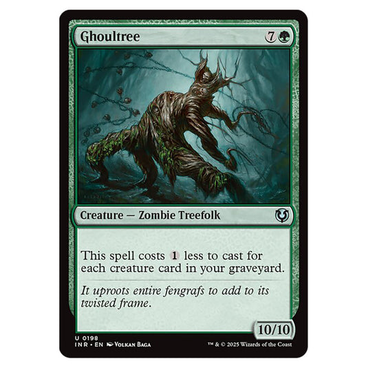 Ghoultree 198 card from the Magic The Gathering set Innistrad Remastered