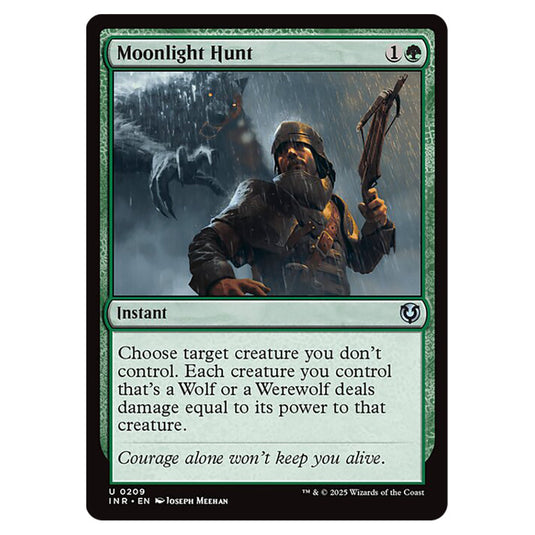 Moonlight Hunt 209 card from the Magic The Gathering set Innistrad Remastered