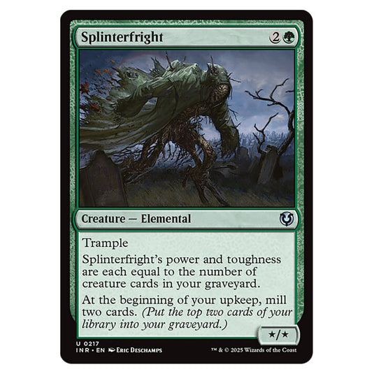 Splinterfright 217 card from the Magic The Gathering set Innistrad Remastered