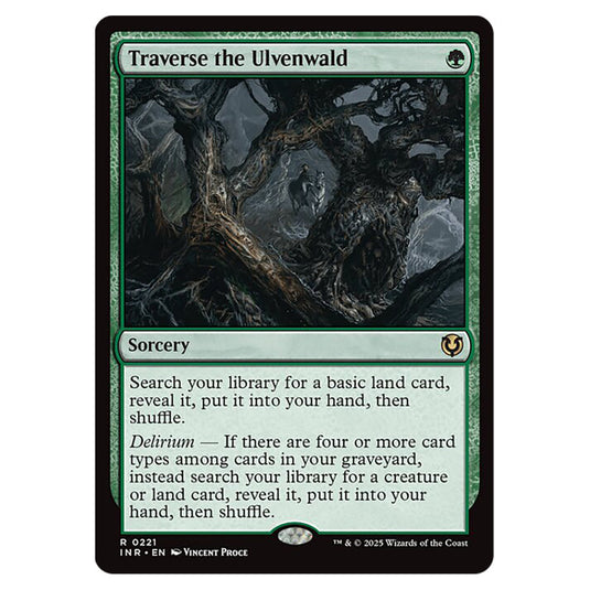 Traverse the Ulvenwald 221 card from the Magic The Gathering set Innistrad Remastered
