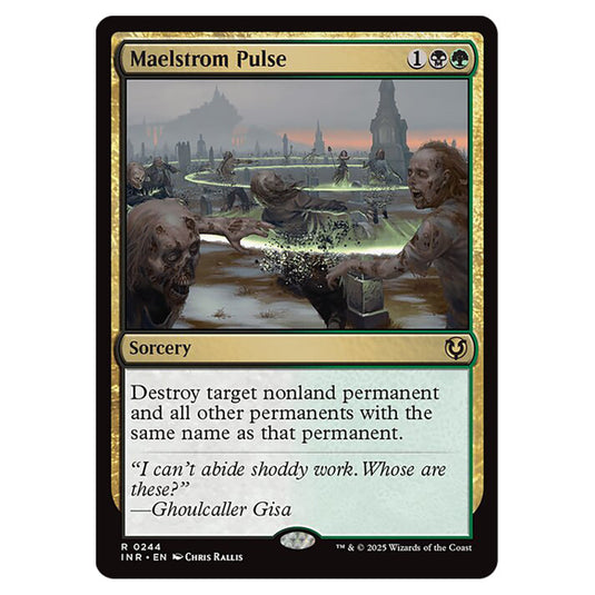 Maelstrom Pulse 244 card from the Magic The Gathering set Innistrad Remastered