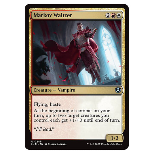 Markov Waltzer 245 card from the Magic The Gathering set Innistrad Remastered