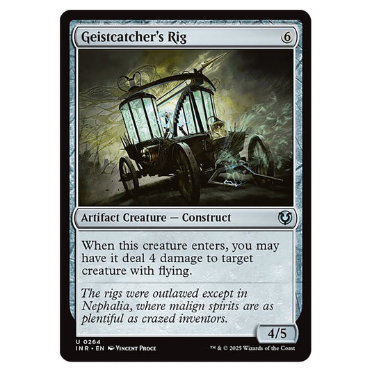 Geistcatcher's Rig 264 card from the Magic The Gathering set Innistrad Remastered