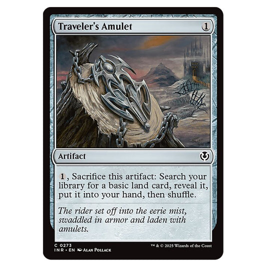 Traveler's Amulet 273 card from the Magic The Gathering set Innistrad Remastered